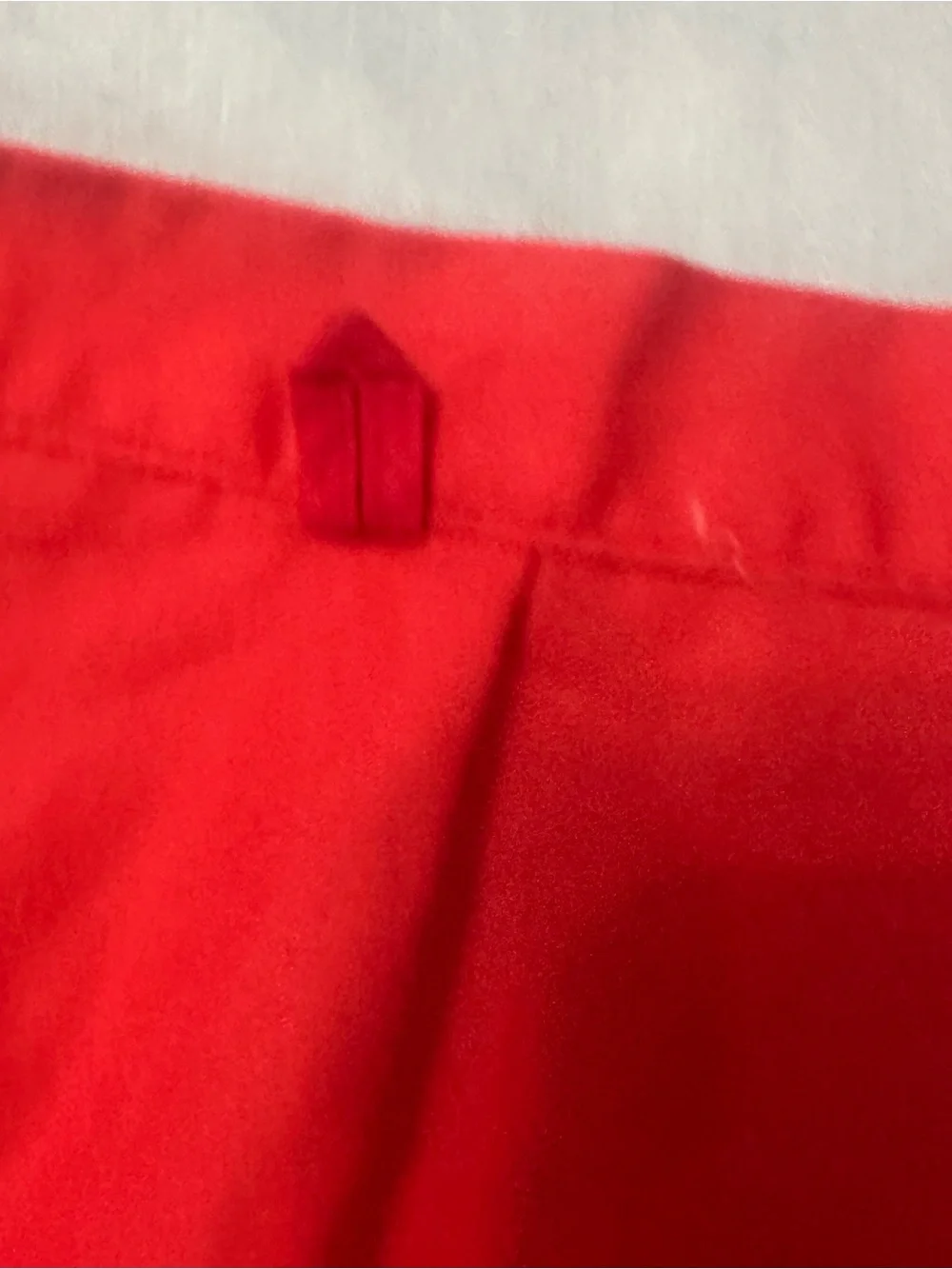 C&A Vintage/Retro Red/White Waist Apron with Pockets, One Size Coattagecore